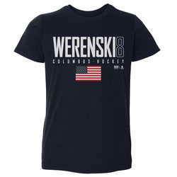 Zach Werenski Columbus USA Elite WHT (ONLINE ORDER ONLY)
