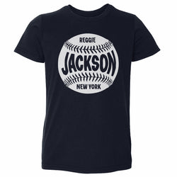 Reggie Jackson New York Baseball WHT (ONLINE ORDER ONLY)