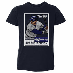 Reggie Jackson Throwback Card WHT (ONLINE ORDER ONLY)