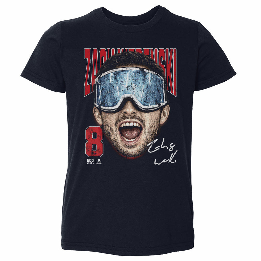 Zach Werenski Columbus Goggles WHT (ONLINE ORDER ONLY)