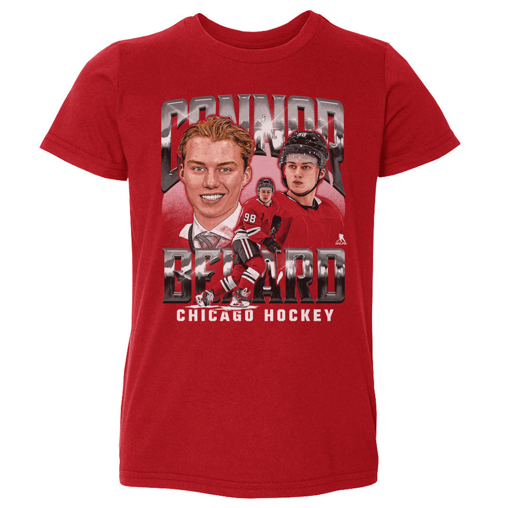 Connor Bedard Chicago Vintage WHT
