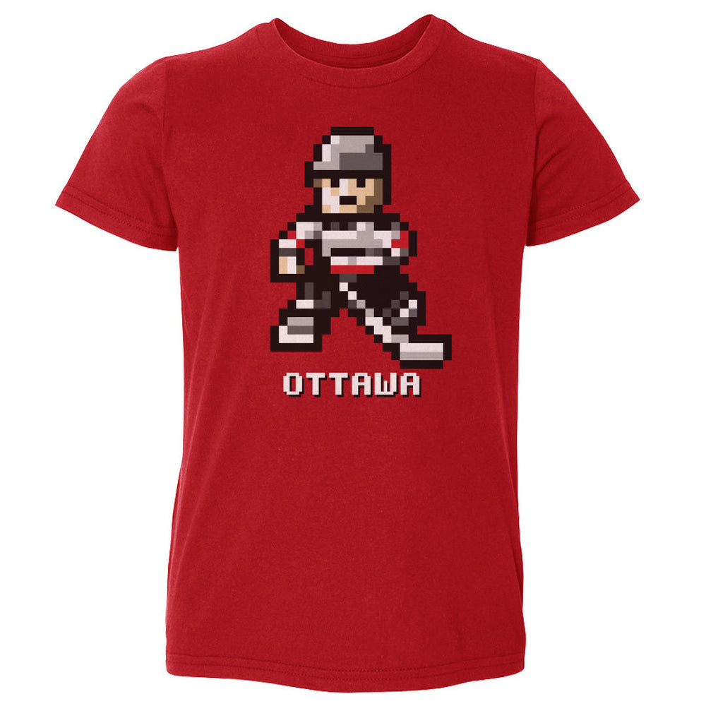 Ottawa Hockey 8-bit WHT (ONLINE ORDER ONLY)