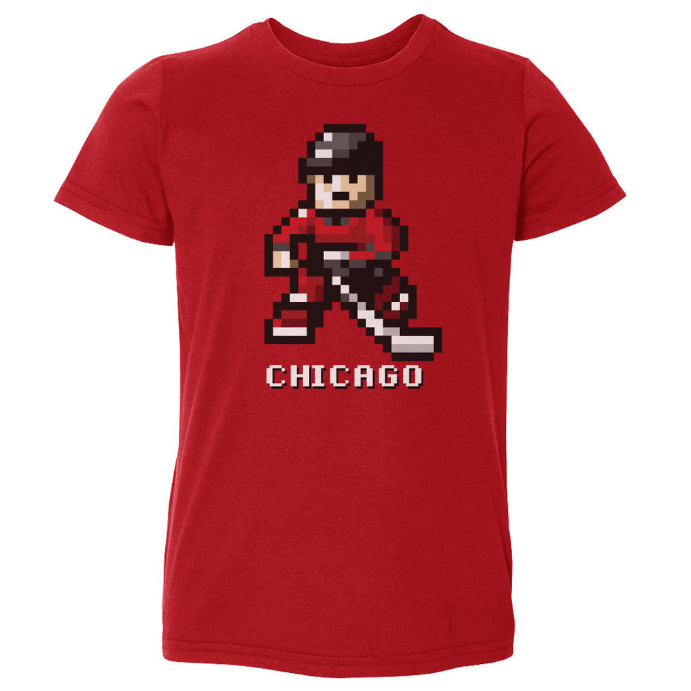 Chicago Hockey 8-bit WHT (ONLINE ORDER ONLY)