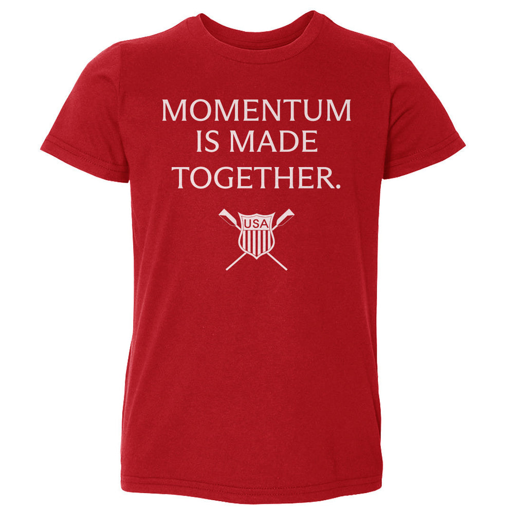 USRowing Momentum Is Made Together WHT (ONLINE ORDER ONLY)