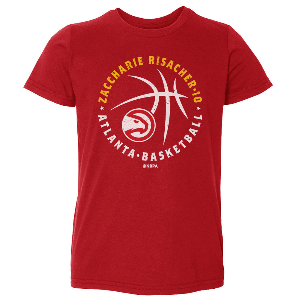 Zaccharie Risacher Atlanta Hawks Player Ball WHT (ONLINE ORDER ONLY)