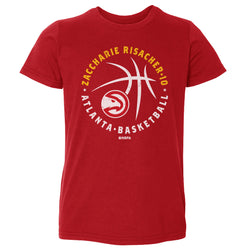 Zaccharie Risacher Atlanta Hawks Player Ball WHT (ONLINE ORDER ONLY)