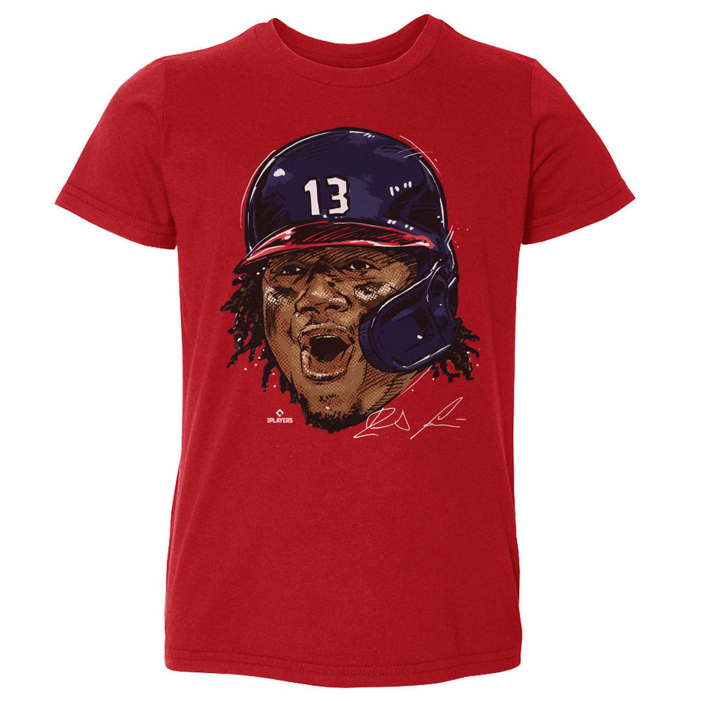 Ronald Acuna Jr. Scream WHT (ONLINE ORDER ONLY)