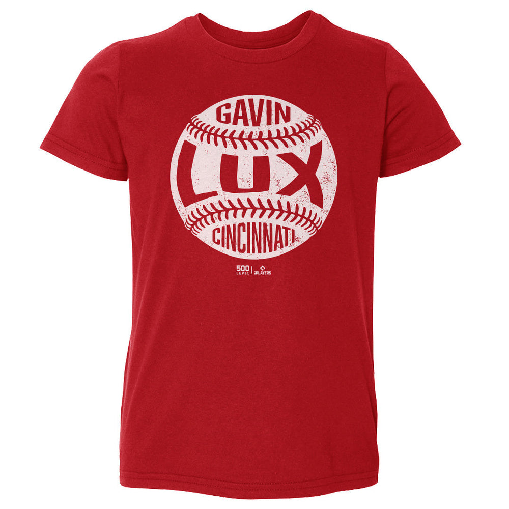 Gavin Lux Cincinnati Vintage Baseball WHT (ONLINE ORDER ONLY)