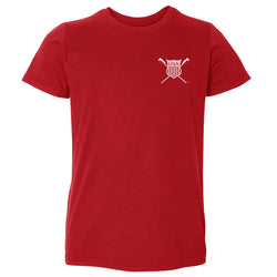 USRowing Emblem Pocket White WHT (ONLINE ORDER ONLY)