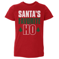 Christmas Santa's Favorite Ho WHT (ONLINE ORDER ONLY)