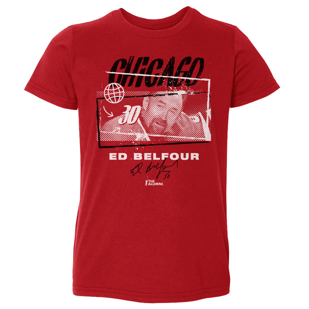 Ed Belfour Chicago Tones WHT (ONLINE ORDER ONLY)