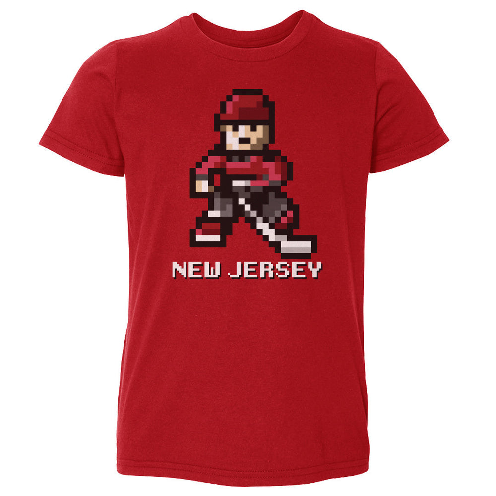 New Jersey Hockey 8-bit WHT (ONLINE ORDER ONLY)