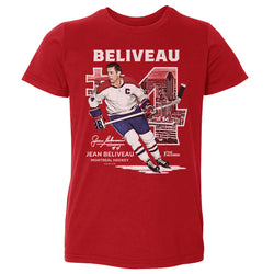 Jean Beliveau Montreal Throwback WHT (ONLINE ORDER ONLY)