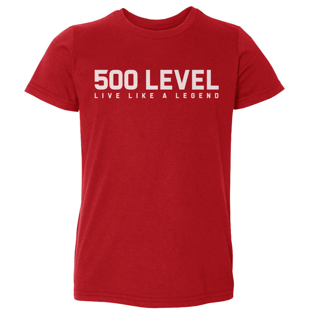 500 LEVEL Wordmark WHT (ONLINE ORDER ONLY)