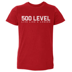500 LEVEL Wordmark WHT (ONLINE ORDER ONLY)