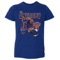 OG Anunoby New York Knicks Shattered WHT