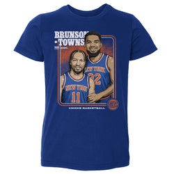 Jalen Brunson & Karl-Anthony Towns New York Knicks Step Brothers WHT