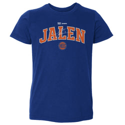 Jalen Brunson New York Knicks Team Font WHT