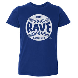 John Rave Kansas City Baseball WHT (ONLINE ORDER ONLY)