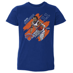 Jalen Brunson New York Knicks Stripes WHT