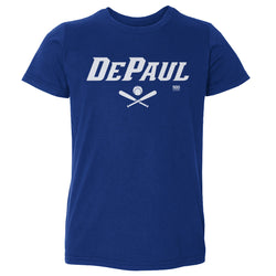 DePaul Blue Demons Softball Minimalist WHT (ONLINE ORDER ONLY)