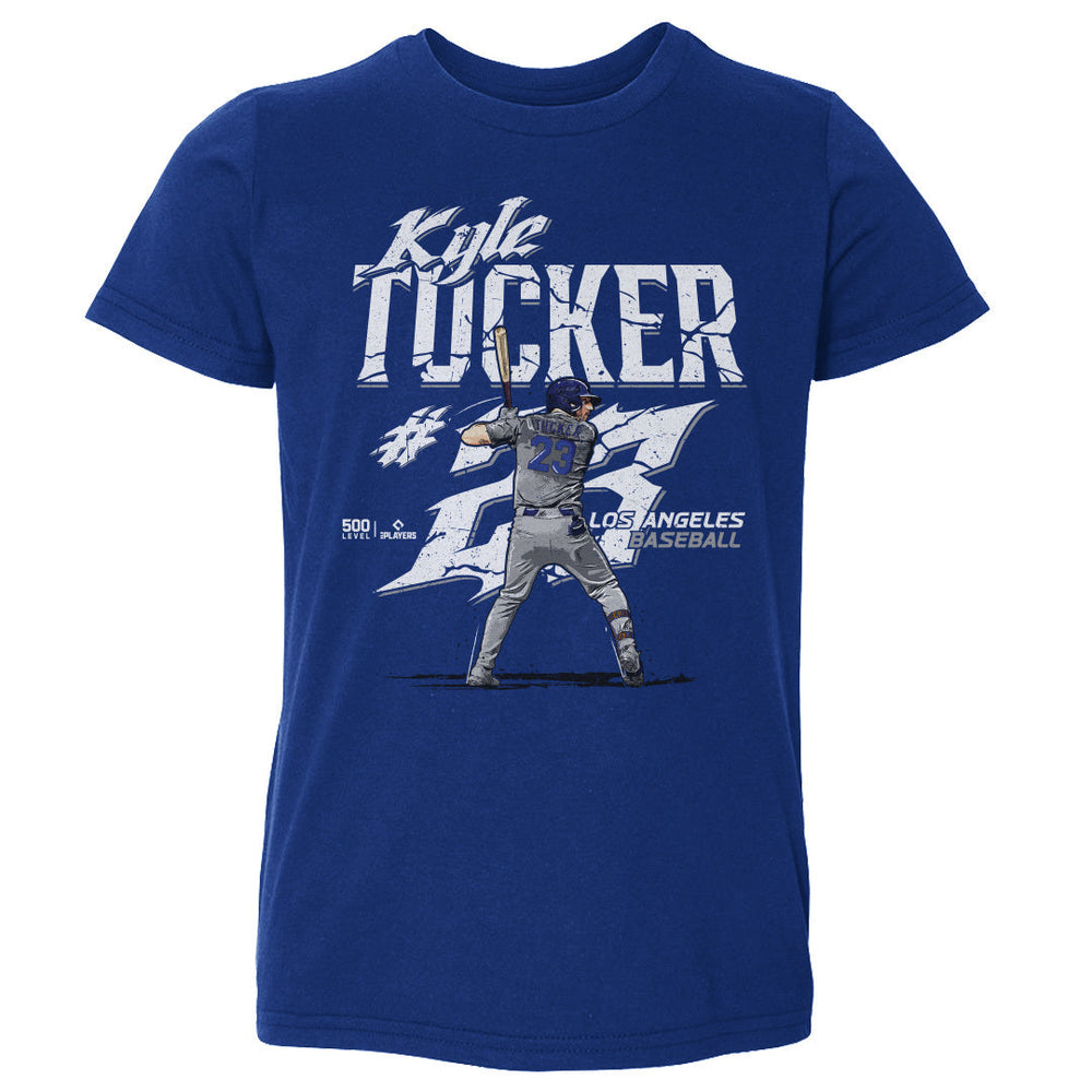 Kyle Tucker Los Angeles D Name Number WHT (ONLINE ORDER ONLY)