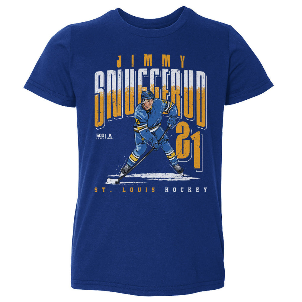 Jimmy Snuggerud St. Louis Player Name WHT (ONLINE ORDER ONLY)
