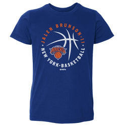 Jalen Brunson New York Knicks Player Ball WHT
