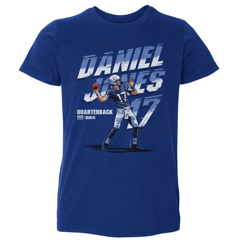 Daniel Jones Indianapolis Name Number WHT (ONLINE ORDER ONLY)