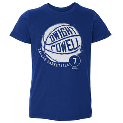 Dwight Powell Dallas Basketball WHT (ONLINE ORDER ONLY)