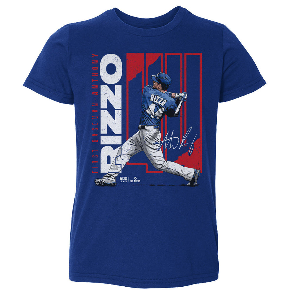Anthony Rizzo Chicago C Stretch WHT (ONLINE ORDER ONLY)