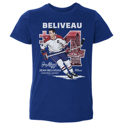 Jean Beliveau Montreal Throwback WHT (ONLINE ORDER ONLY)