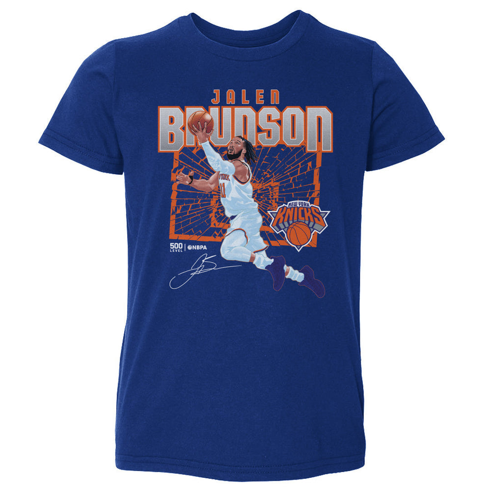 Jalen Brunson New York Knicks Shattered WHT