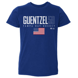 Jake Guentzel Tampa Bay USA Elite WHT (ONLINE ORDER ONLY)