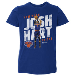 Josh Hart New York Knicks Slant WHT