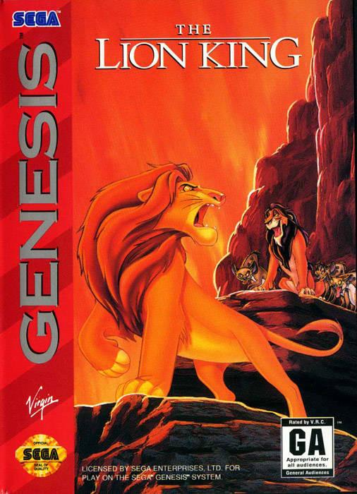 The Lion King (Sega Genesis) (ONLINE ORDER ONLY)