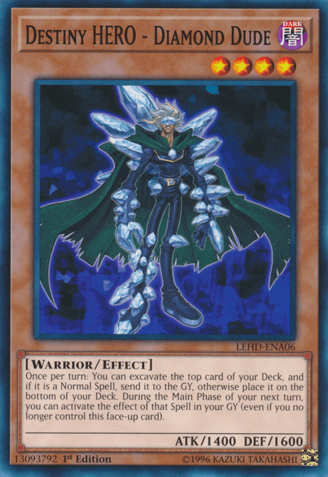 Destiny Hero - Diamond Dude [LEHD-ENA06] Common (ONLINE ORDER ONLY)