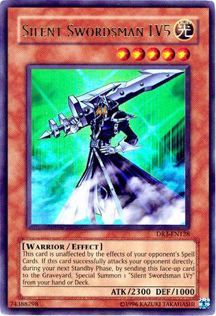 Silent Swordsman LV5 [DR3-EN128] Ultra Rare (ONLINE ORDER ONLY)