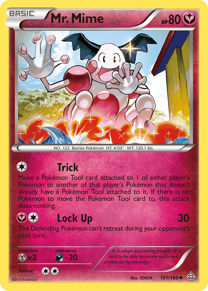 Mr. Mime (101/160) [XY: Primal Clash] (Online Only)
