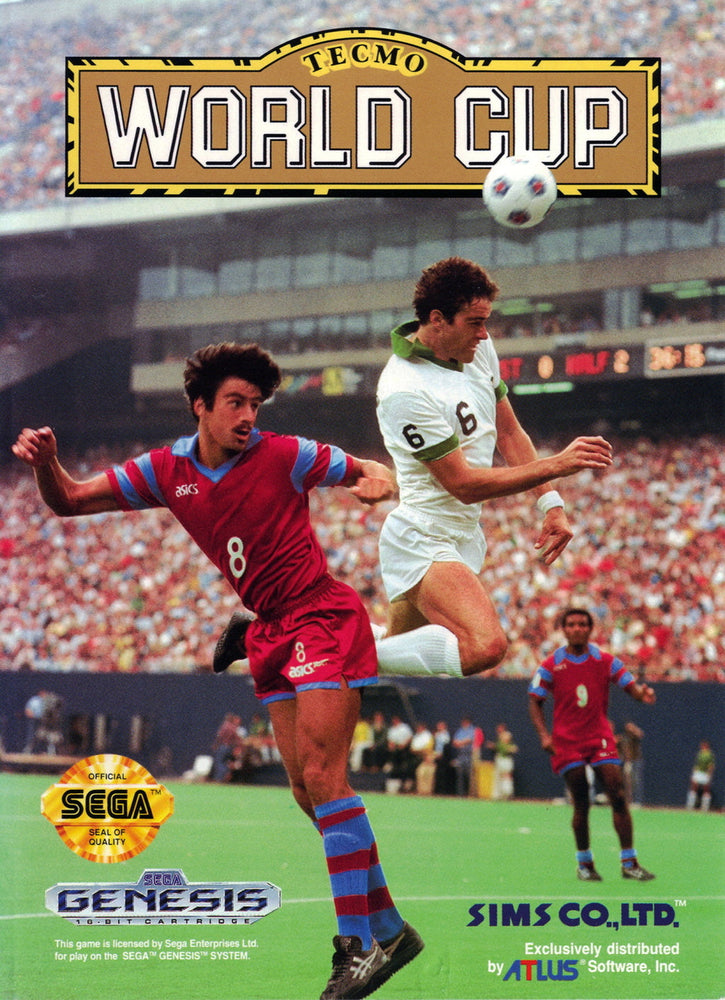Tecmo World Cup (Sega Genesis) (ONLINE ORDER ONLY)