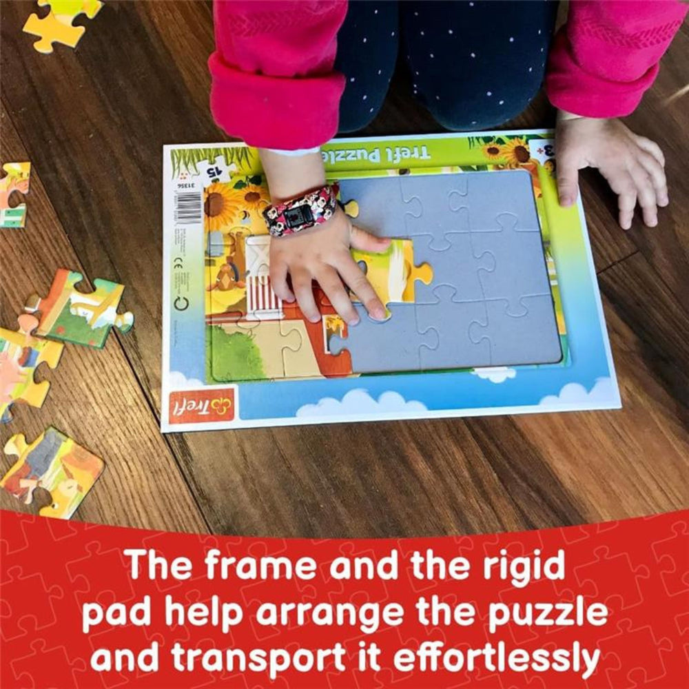 Trefl Preschool Dinosaurs 15 Piece Puzzle (ONLINE ORDER ONLY)