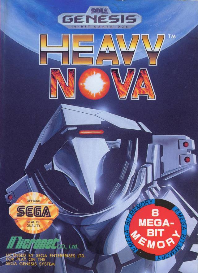 Heavy Nova (Sega Genesis) (ONLINE ORDER ONLY)