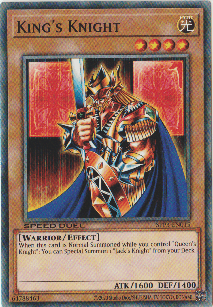 King's Knight [STP3-EN015] Common (ONLINE ORDER ONLY)