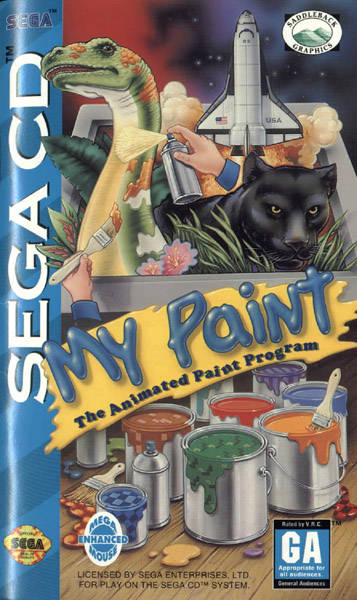 My Paint Animated Paint Program (Sega CD) (ONLINE ORDER ONLY)