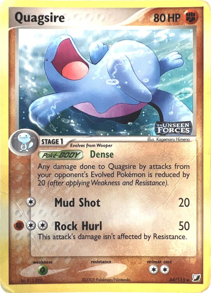 Quagsire (44/115) (Stamped) [EX: Unseen Forces] (Online Only)