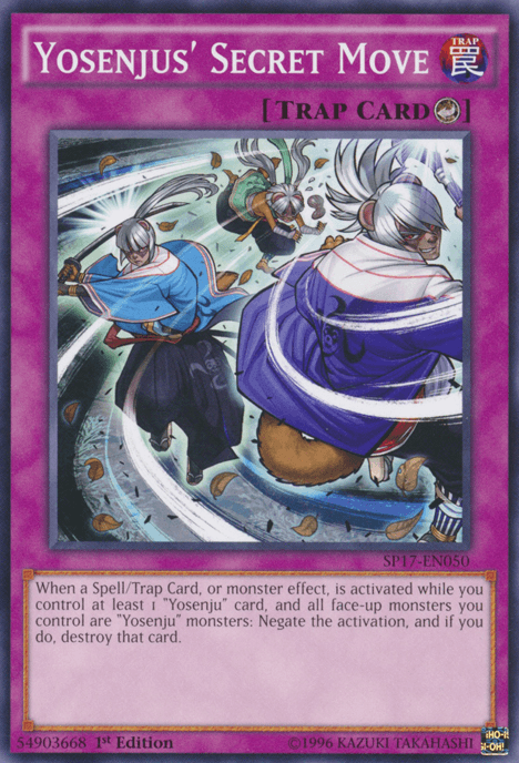 Yosenjus' Secret Move [SP17-EN050] Common (ONLINE ORDER ONLY)