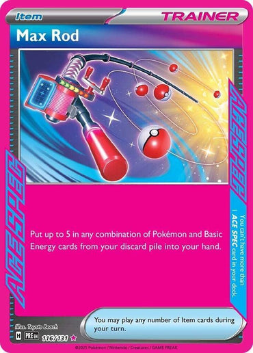 Max Rod (116/131) [Scarlet & Violet: Prismatic Evolutions] (Online Only)