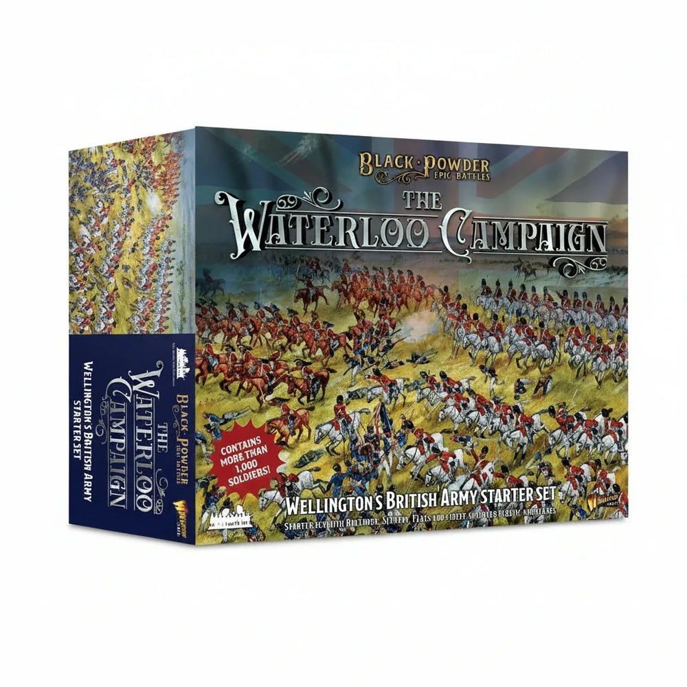 Black Powder Epic Battles: the Waterloo Campaign - Wellington's British Army Starter Set
