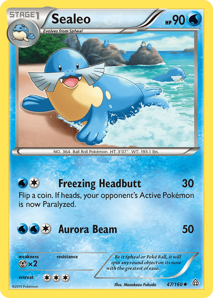 Sealeo (47/160) [XY: Primal Clash] (Online Only)