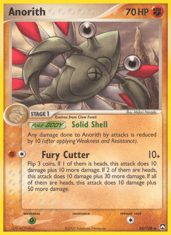 Anorith (26/108) [EX: Power Keepers] (Online Only)
